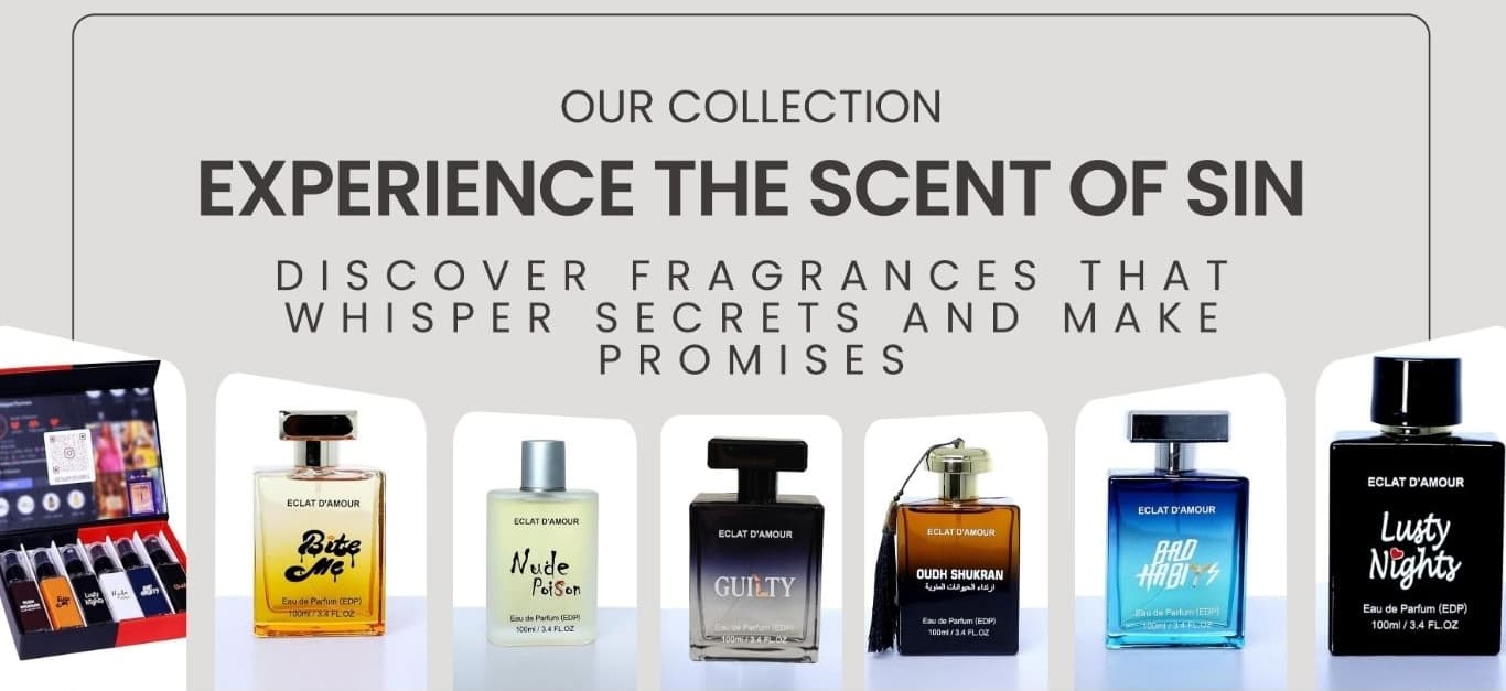 EDA Perfumes Collection Banner