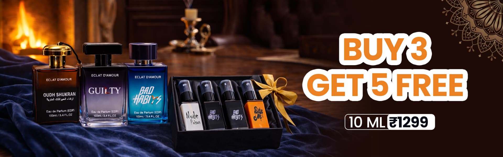 Buy 3 Get 5 Gifts - EDA Perfumes Special Offer